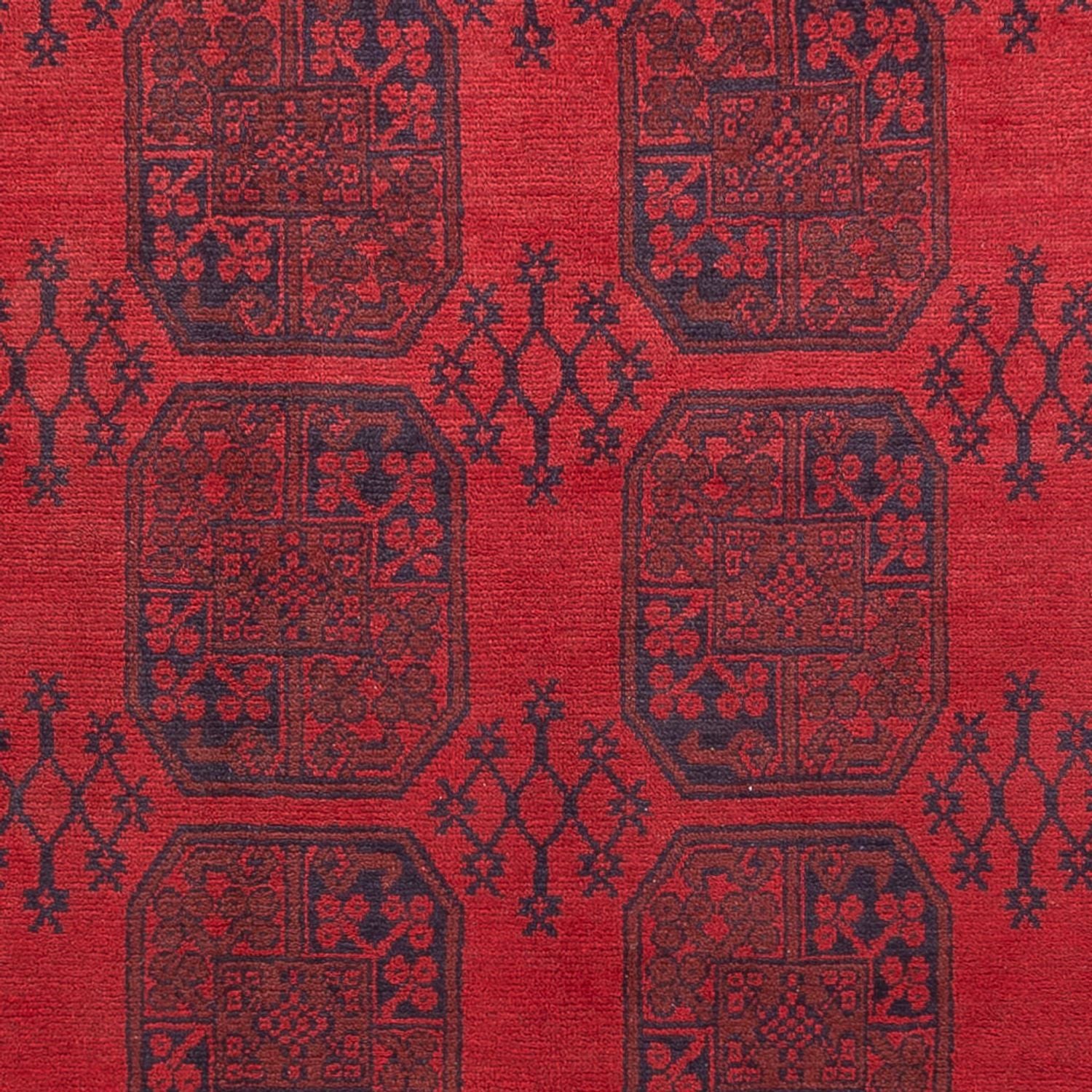 Tapis afghan - Filpa - 350 x 253 cm - rouge