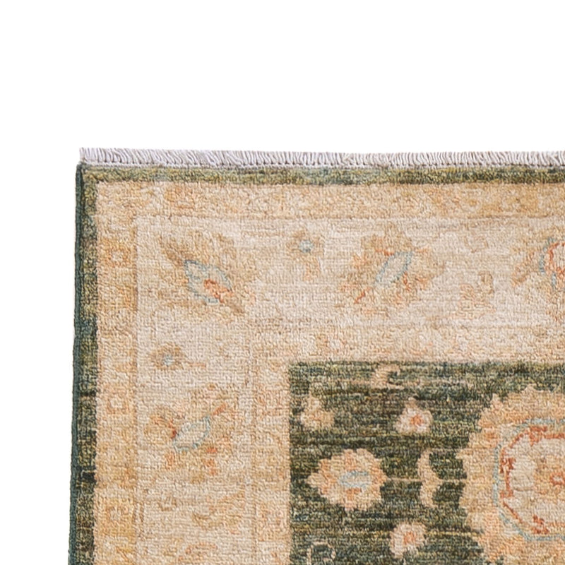 Tapis de couloir Tapis Ziegler - 295 x 83 cm - vert olive