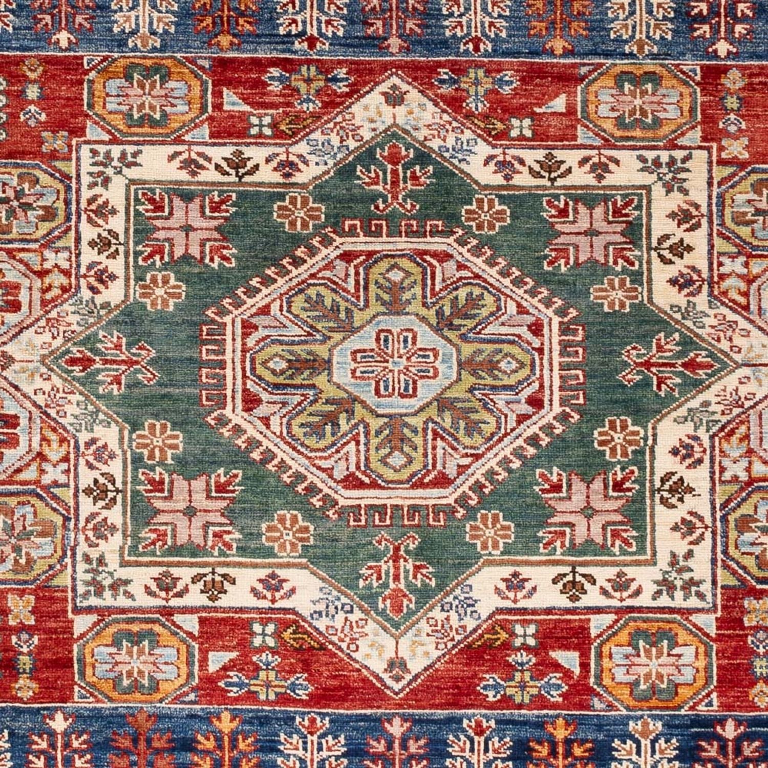 Tapis Ziegler - Kazak carré  - 181 x 185 cm - multicolore