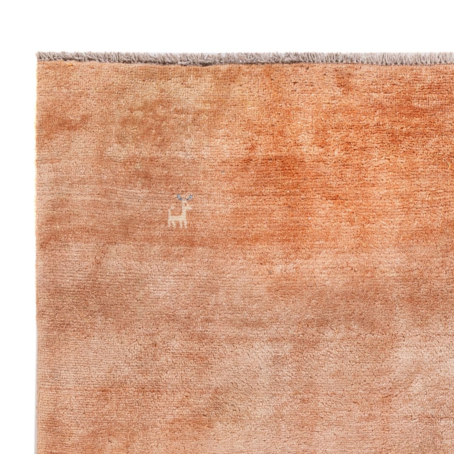 Gabbeh Teppich - Perser - 195 x 155 cm - terrakotta