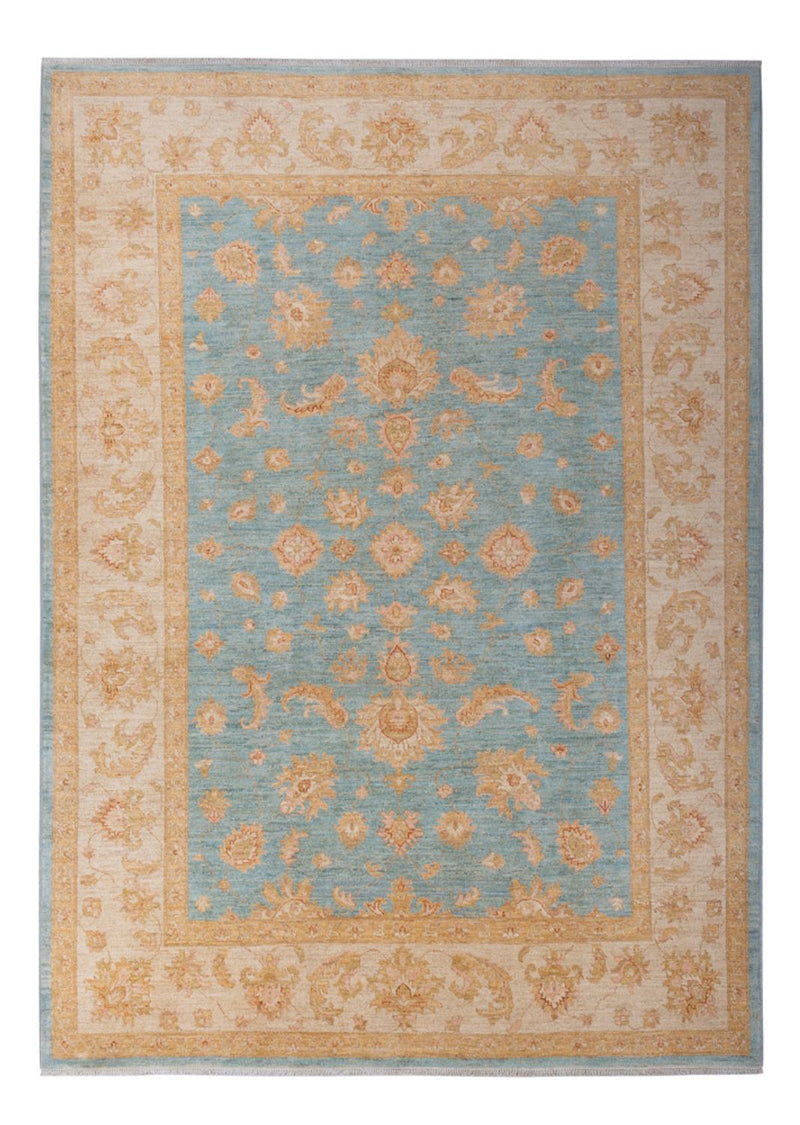 Tapis Ziegler - 290 x 205 cm - bleu clair