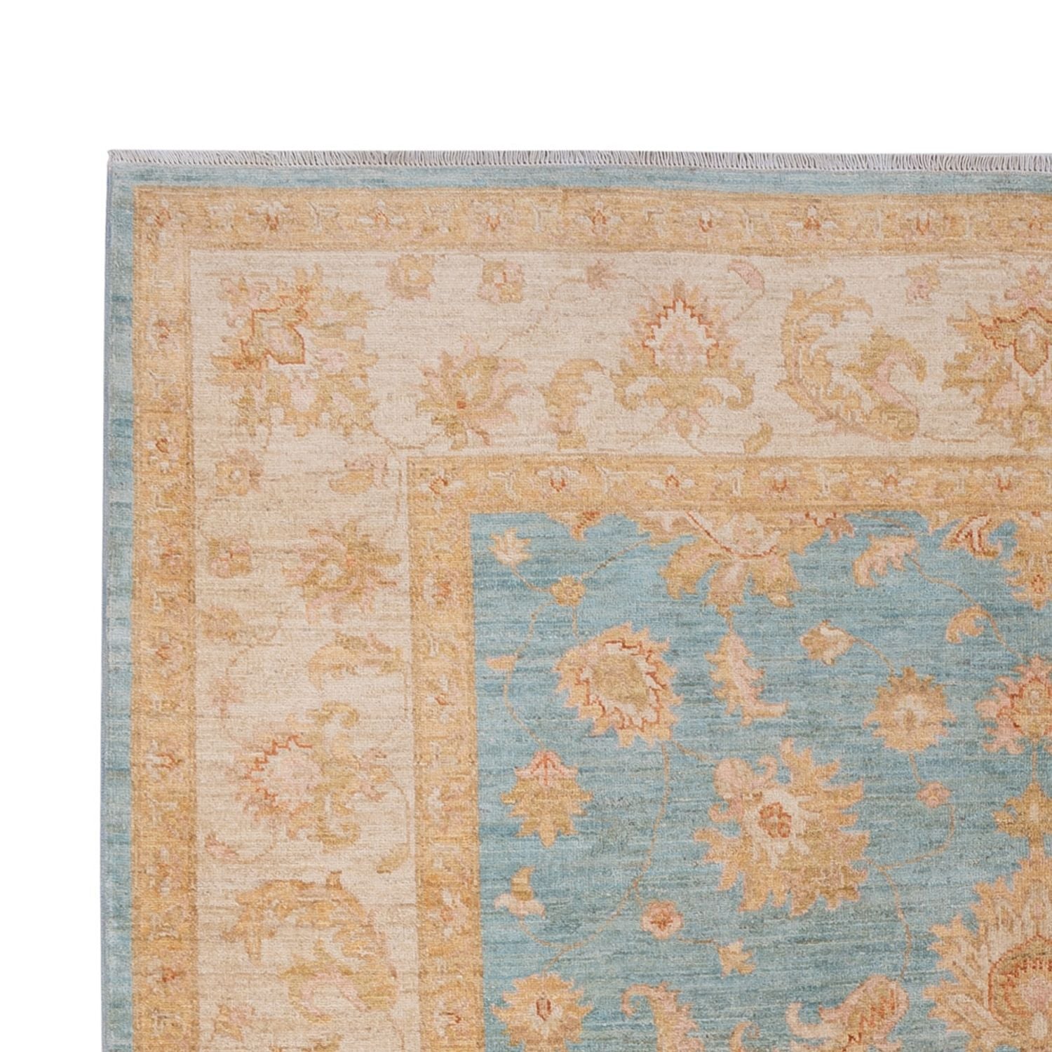 Tapis Ziegler - 290 x 205 cm - bleu clair