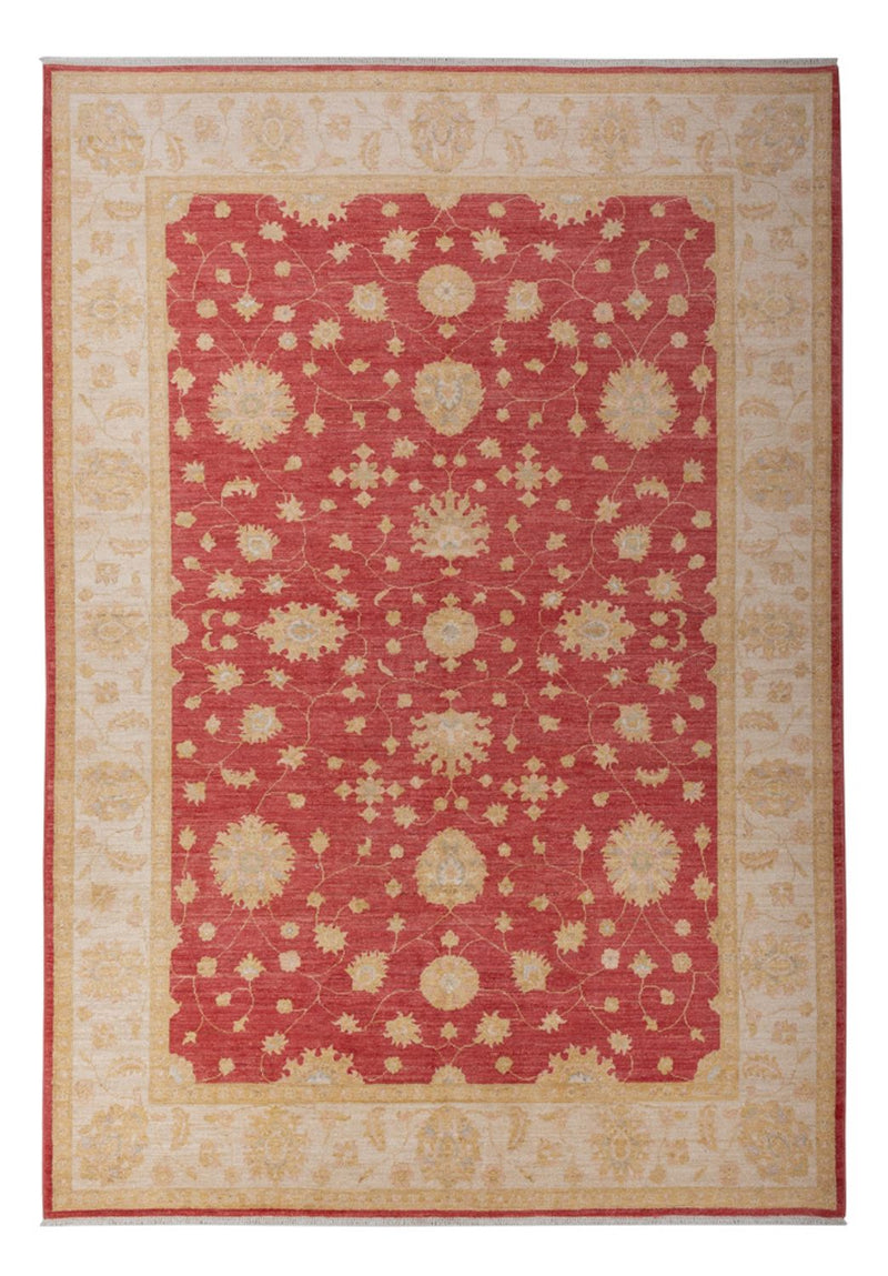 Tapis Ziegler - 296 x 203 cm - rouge foncé