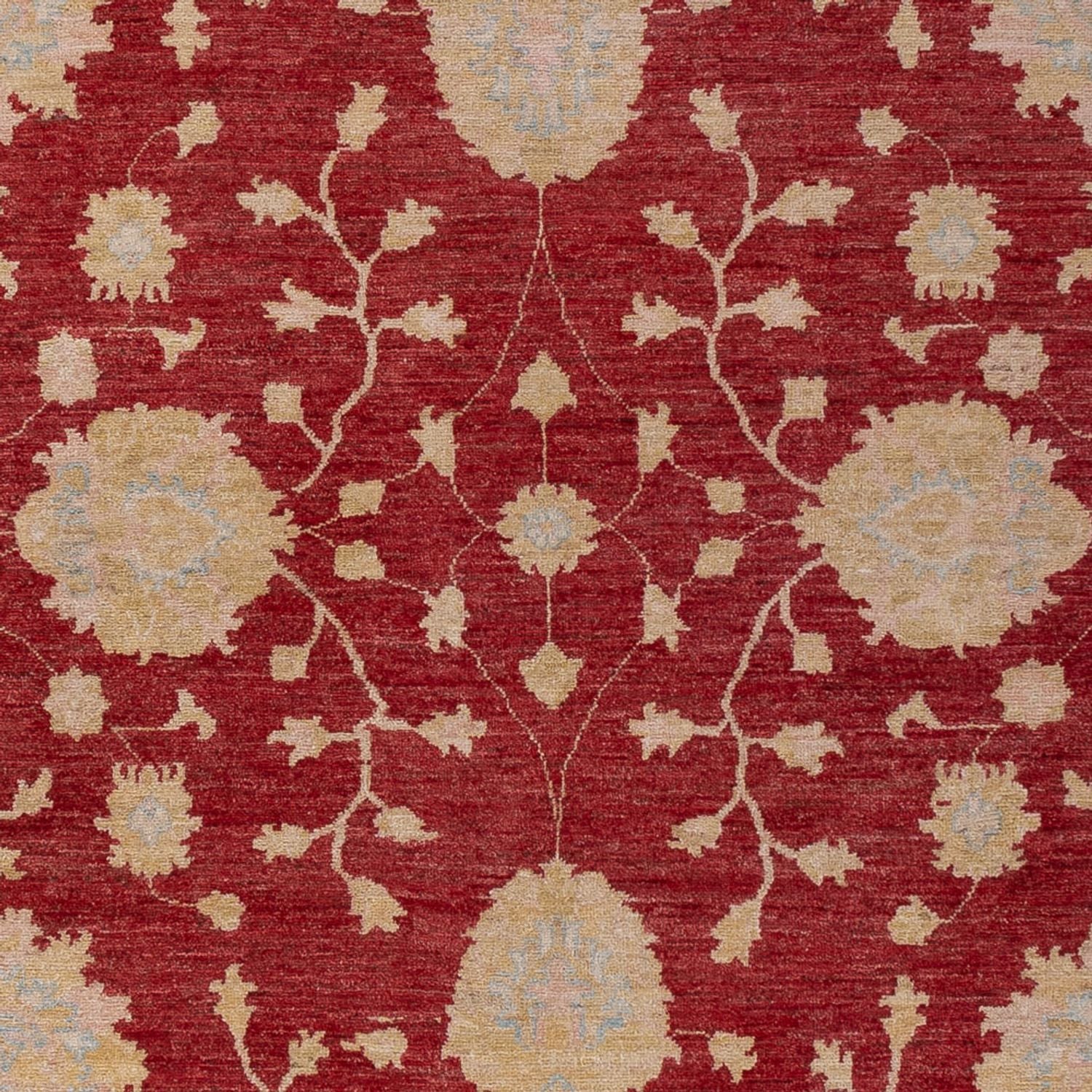 Ziegler Teppich - 300 x 205 cm - dunkelrot