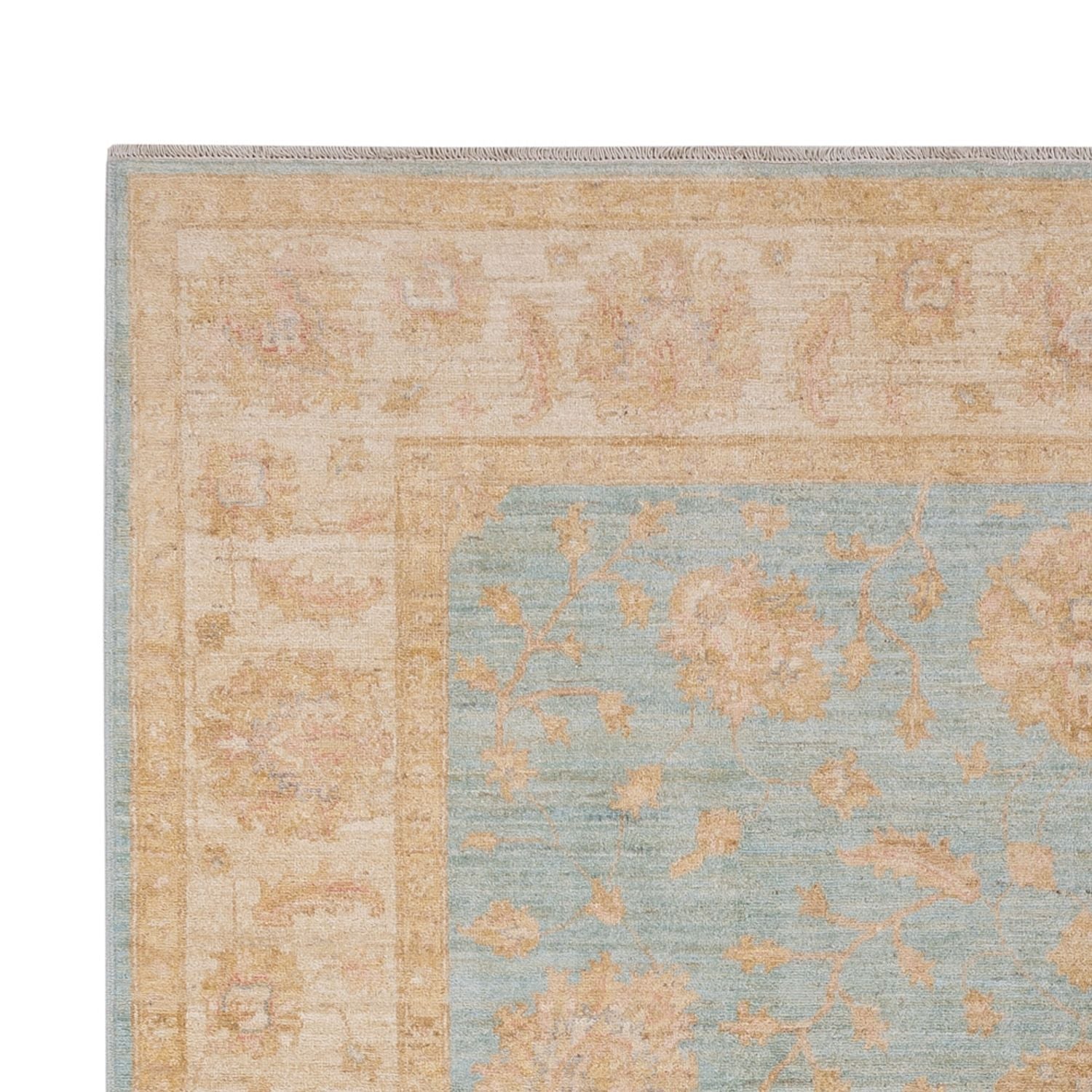Tapis Ziegler - 298 x 209 cm - bleu clair