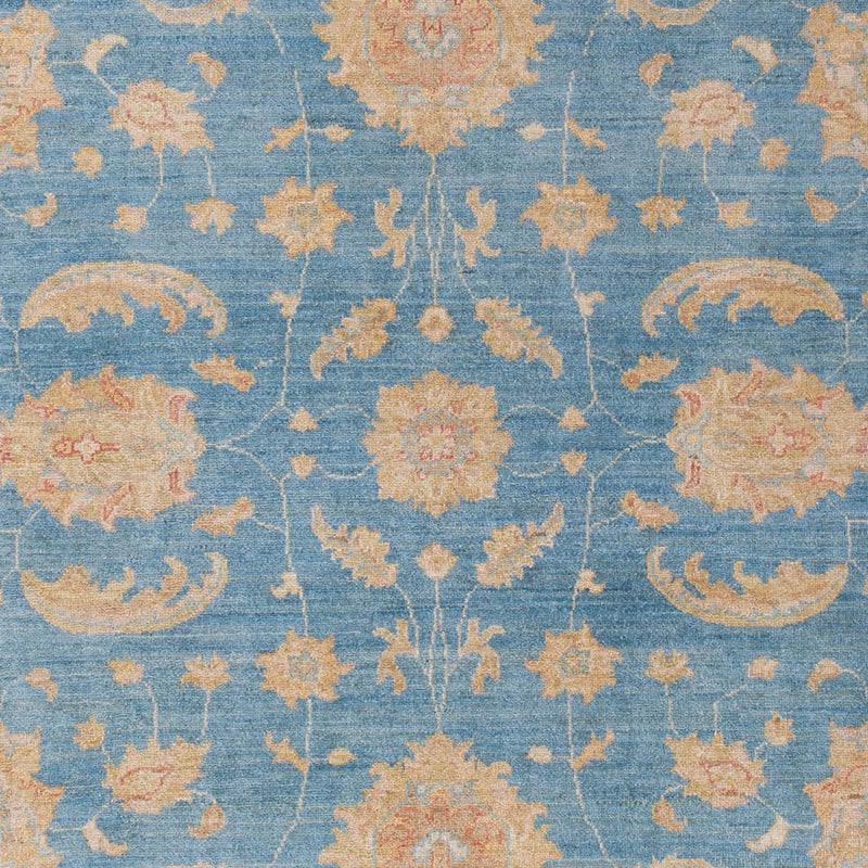 Tapis Ziegler - 303 x 207 cm - bleu