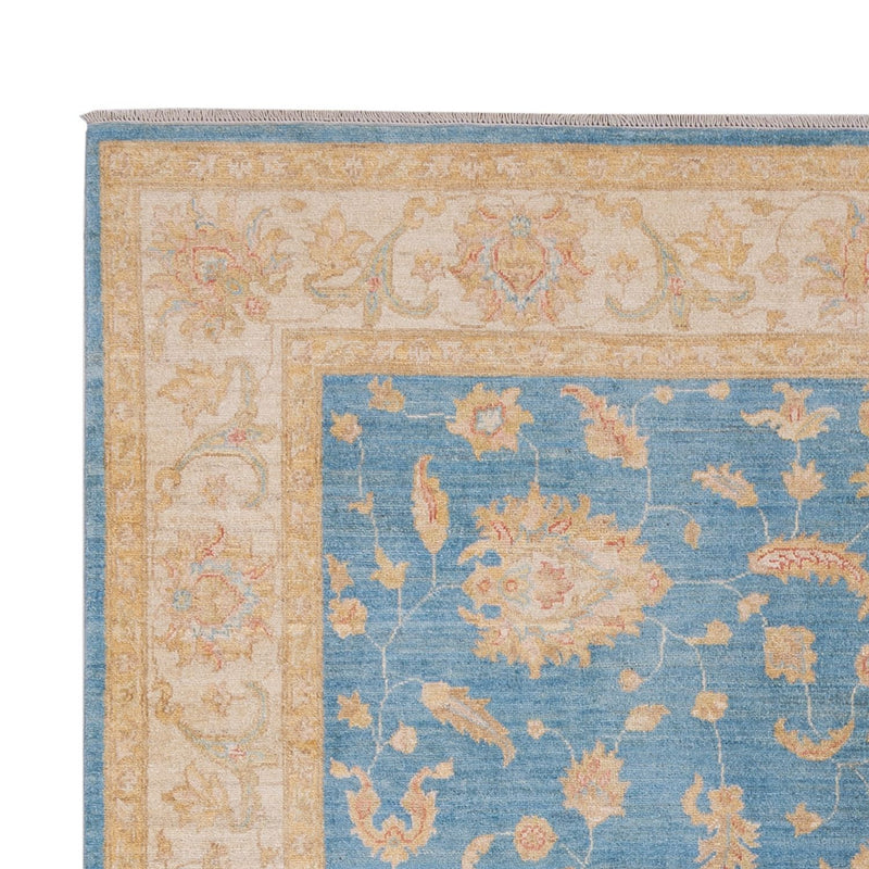 Tapis Ziegler - 303 x 207 cm - bleu