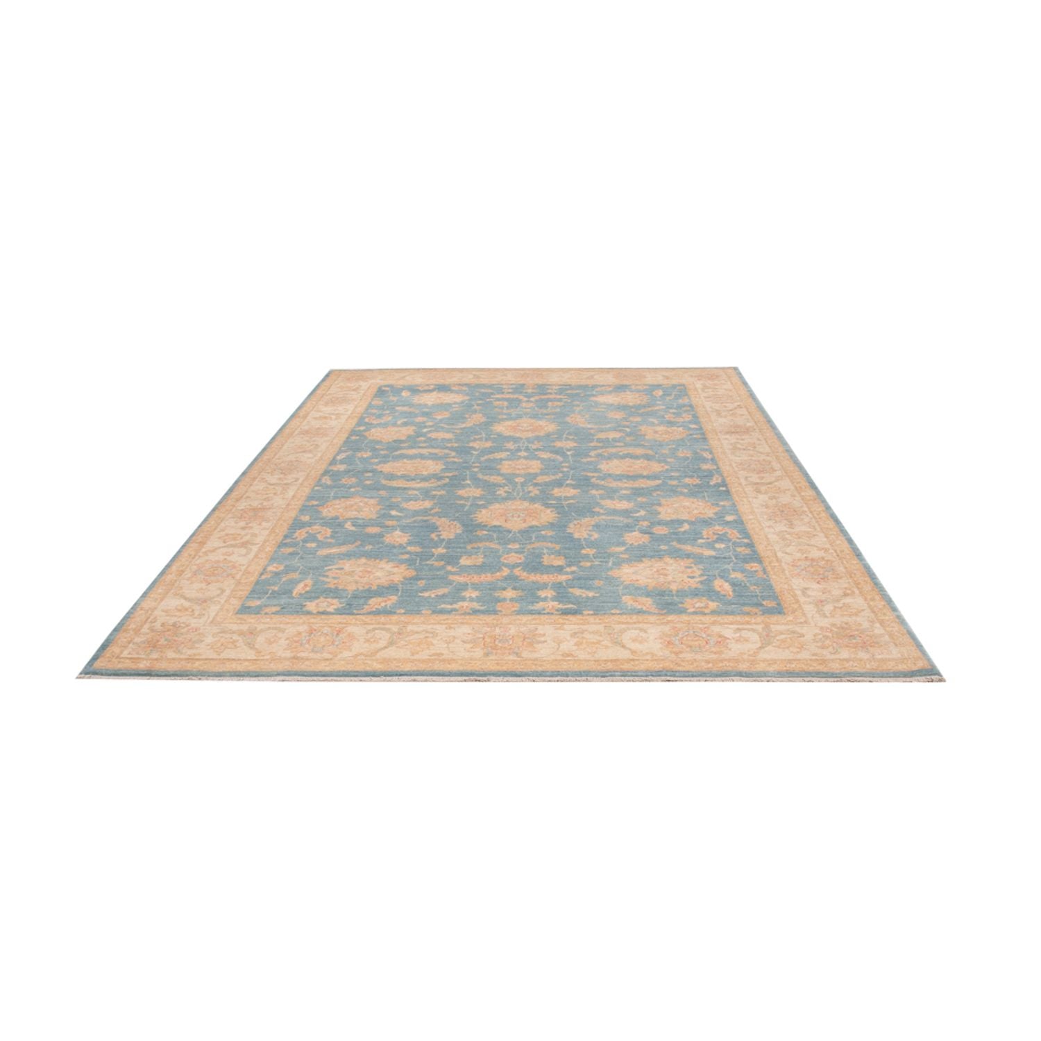 Tapis Ziegler - 303 x 207 cm - bleu