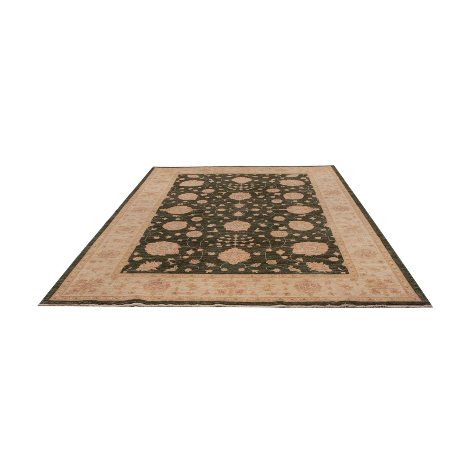 Tapis Ziegler - 298 x 205 cm - vert foncé