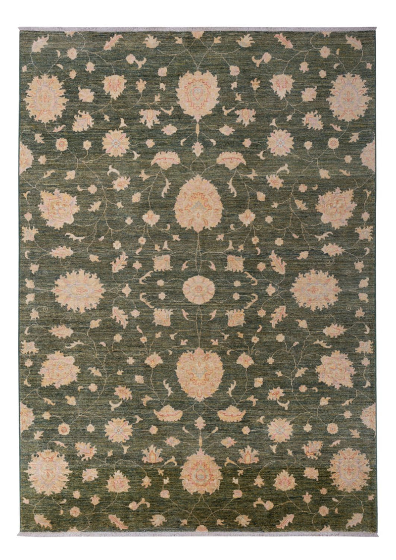 Tapis Ziegler - Moderne - 294 x 205 cm - vert foncé