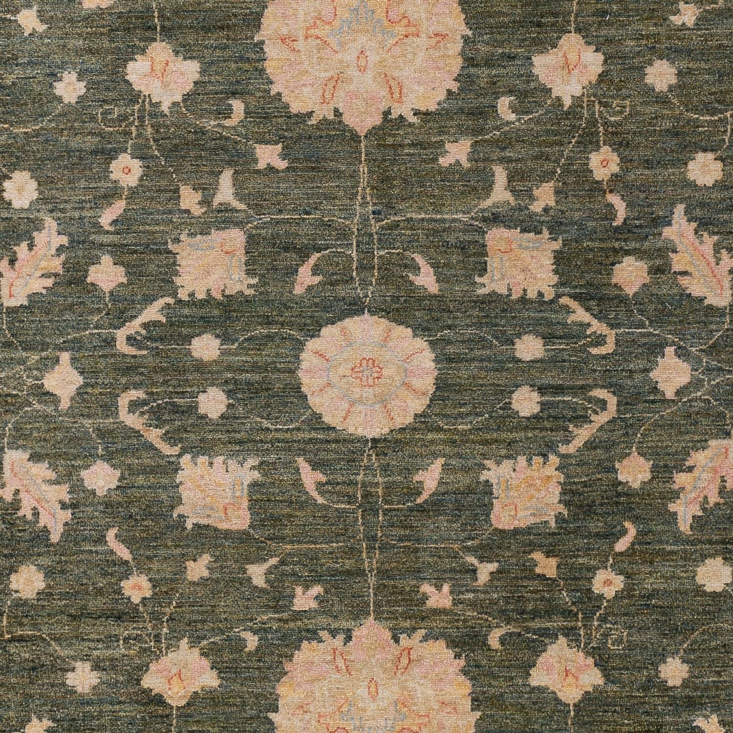 Tapis Ziegler - Moderne - 294 x 205 cm - vert foncé