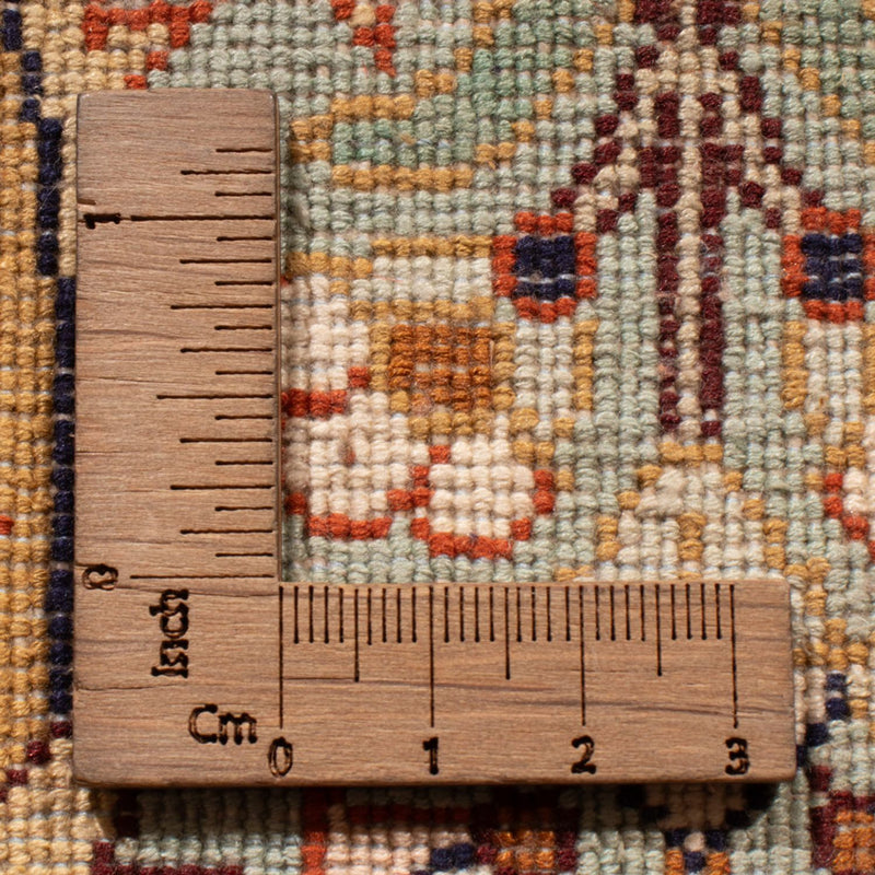 Tapis de couloir Tapis en soie - Soie du Cachemire - 296 x 78 cm - beige foncé