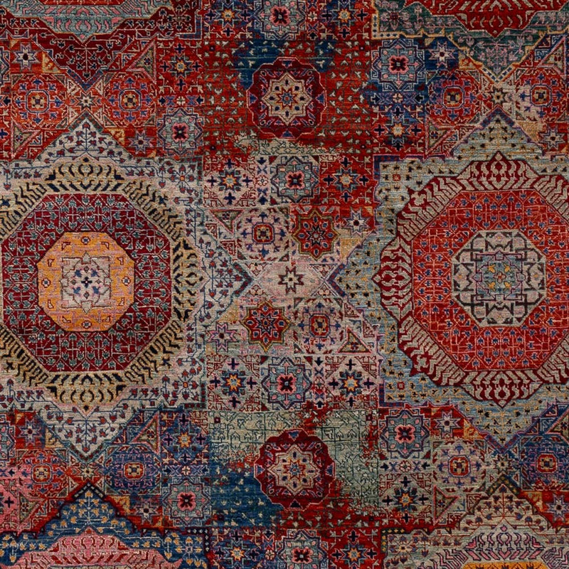 Designer Teppich - 292 x 249 cm - mehrfarbig