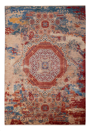 Tapis design - 306 x 208 cm - multicolore