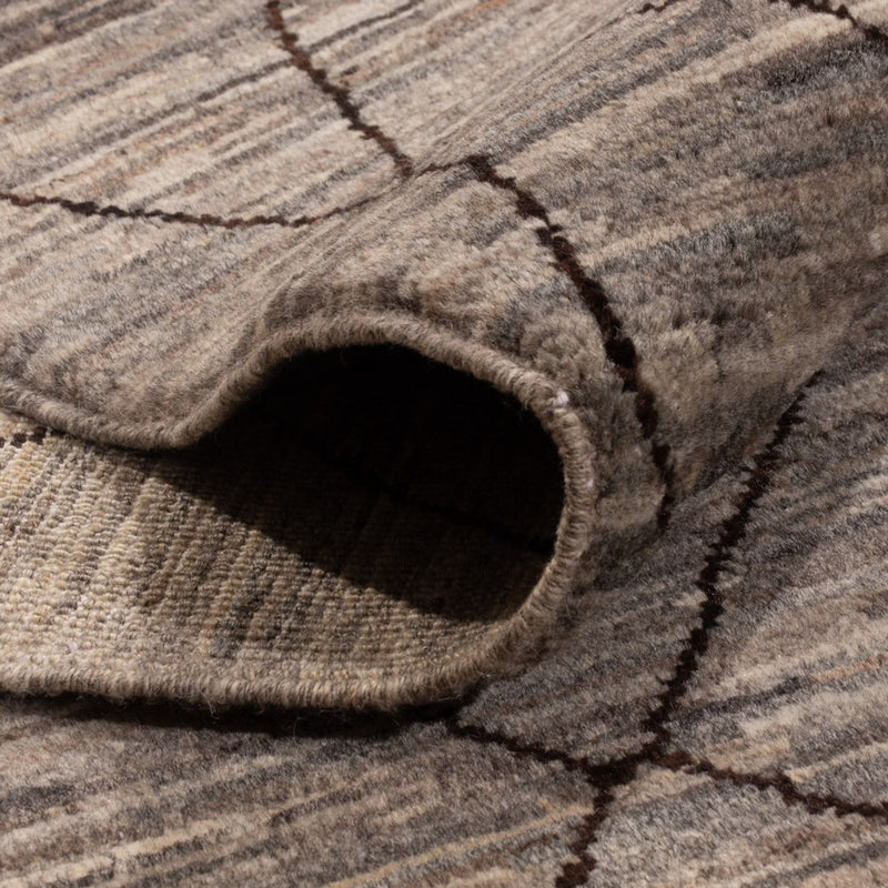 Tapis berbère - 296 x 245 cm - beige foncé