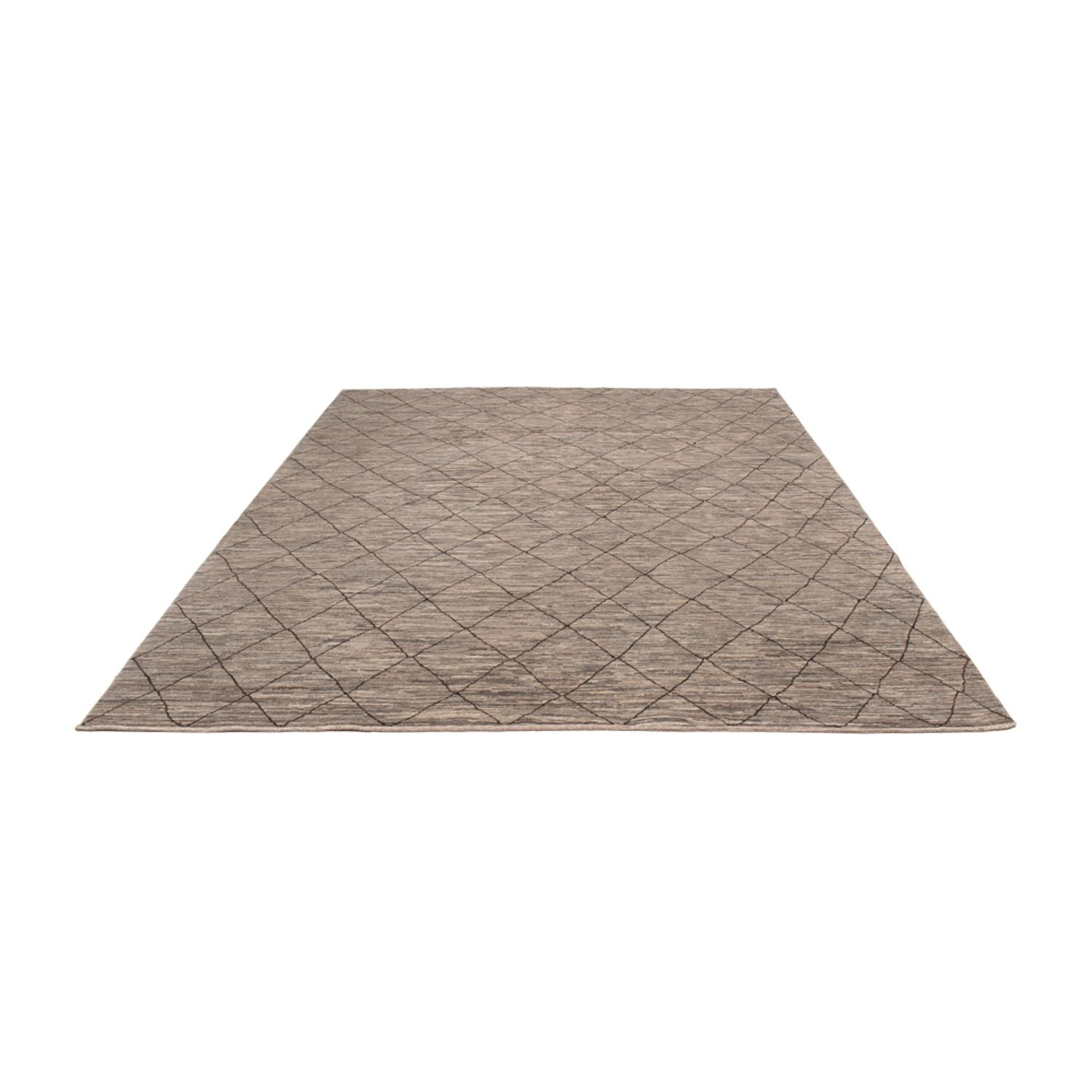 Tapis berbère - 296 x 245 cm - beige foncé