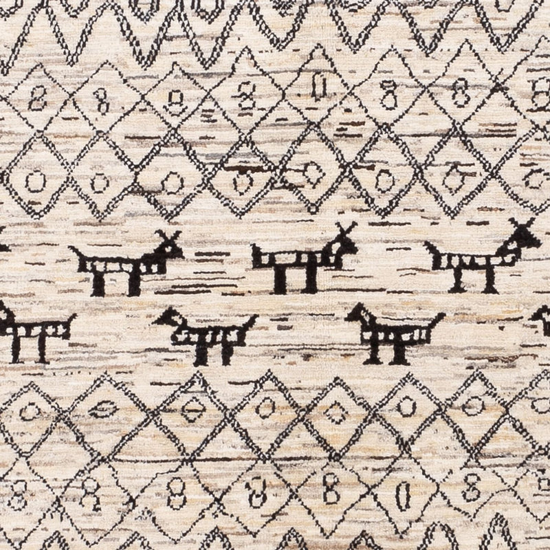 Tapis berbère - 200 x 148 cm - beige