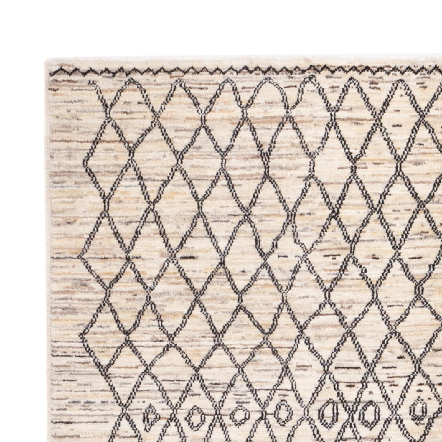 Tapis berbère - 200 x 148 cm - beige