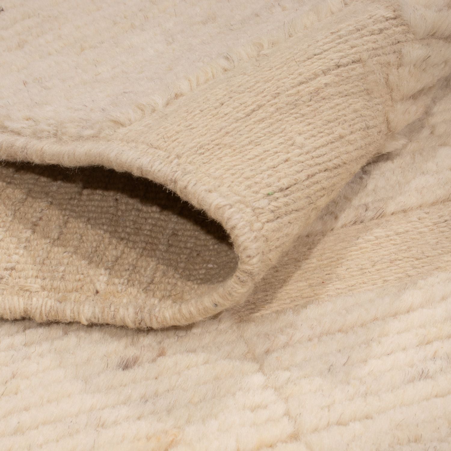 Tapis berbère - 191 x 145 cm - crème
