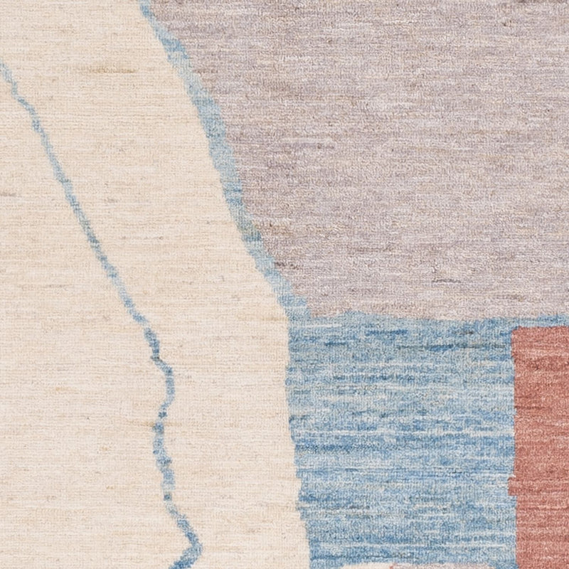 Tapis berbère - 199 x 151 cm - multicolore