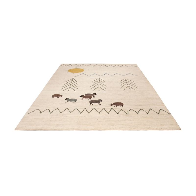 Tapis berbère - 286 x 203 cm - naturel