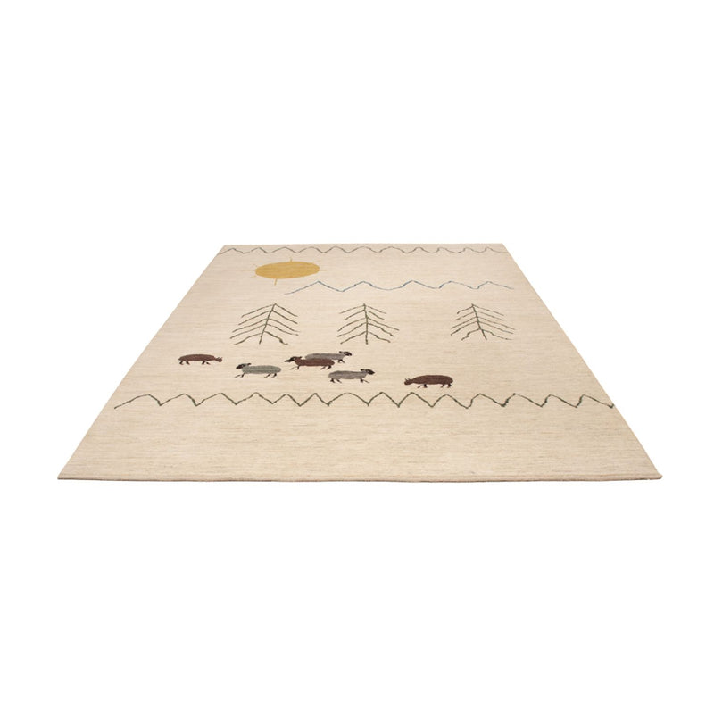 Tapis berbère - 295 x 203 cm - naturel