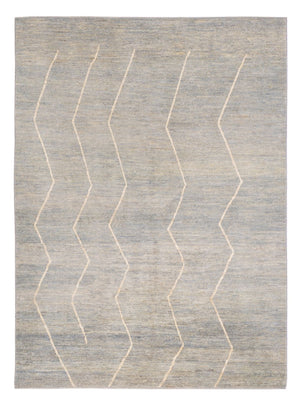 Tapis berbère - 204 x 152 cm - gris clair