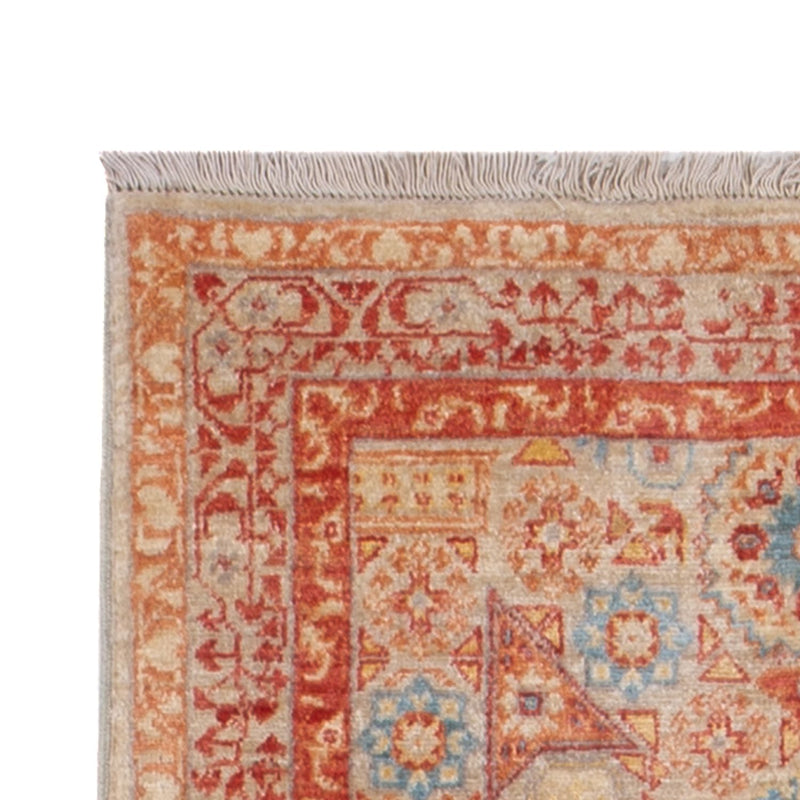 Tapis de couloir Tapis Ziegler - Ariana - 248 x 82 cm - rouge clair