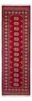 Läufer Pakistan - 246 x 77 cm - rot