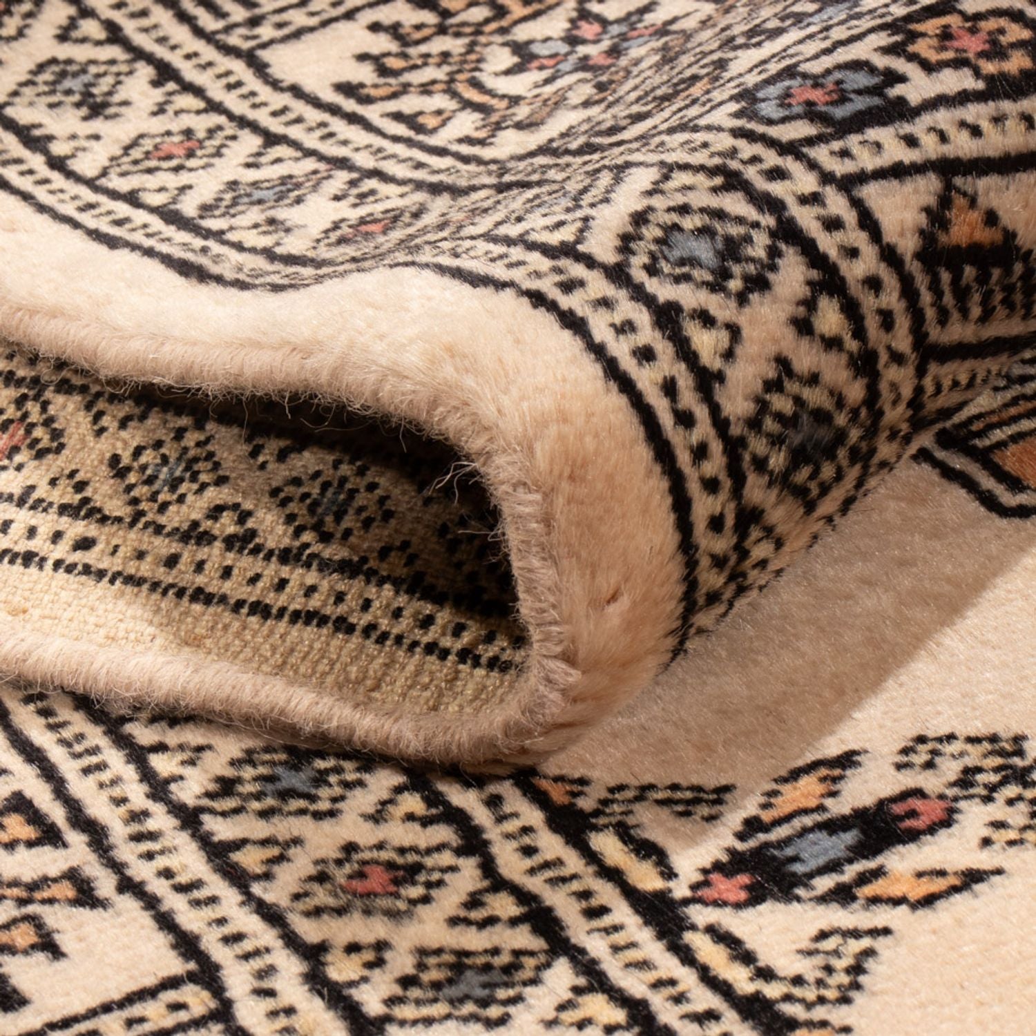 Tapis de couloir Tapis Pakistani - 244 x 77 cm - beige