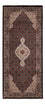 Tapis de couloir Tapis oriental - Tabriz - 202 x 85 cm - beige foncé