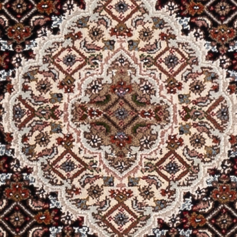 Tapis de couloir Tapis oriental - Tabriz - 202 x 85 cm - beige foncé