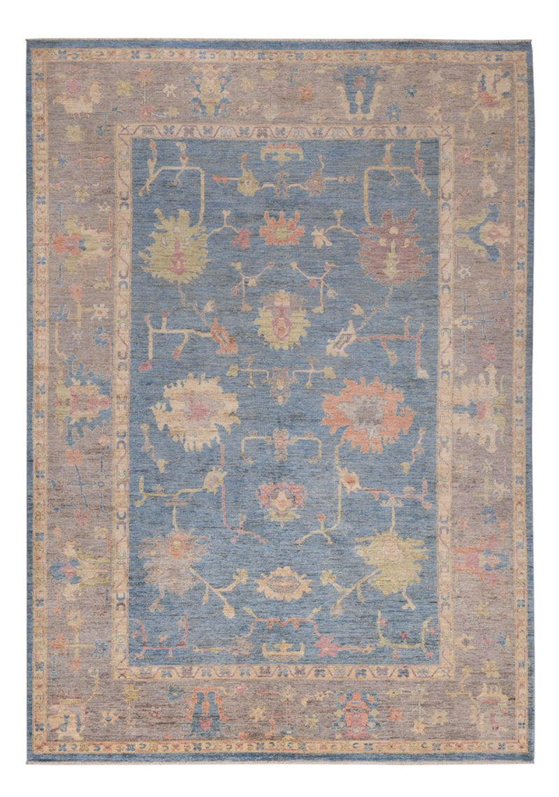 Tapis Ziegler - Usak - 352 x 247 cm - bleu