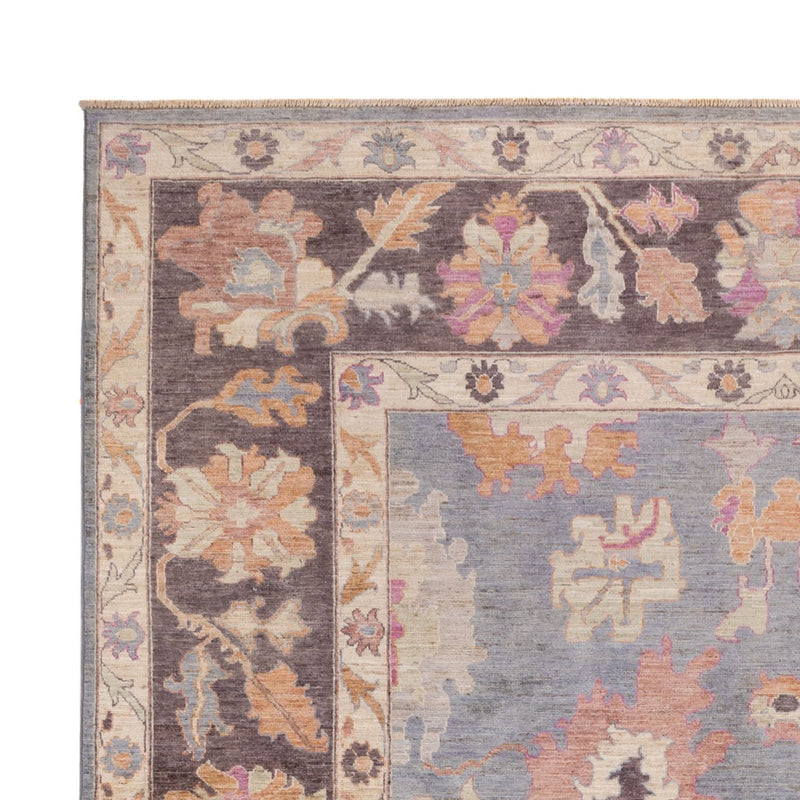 Tapis Ziegler - Usak - 338 x 247 cm - bleu clair