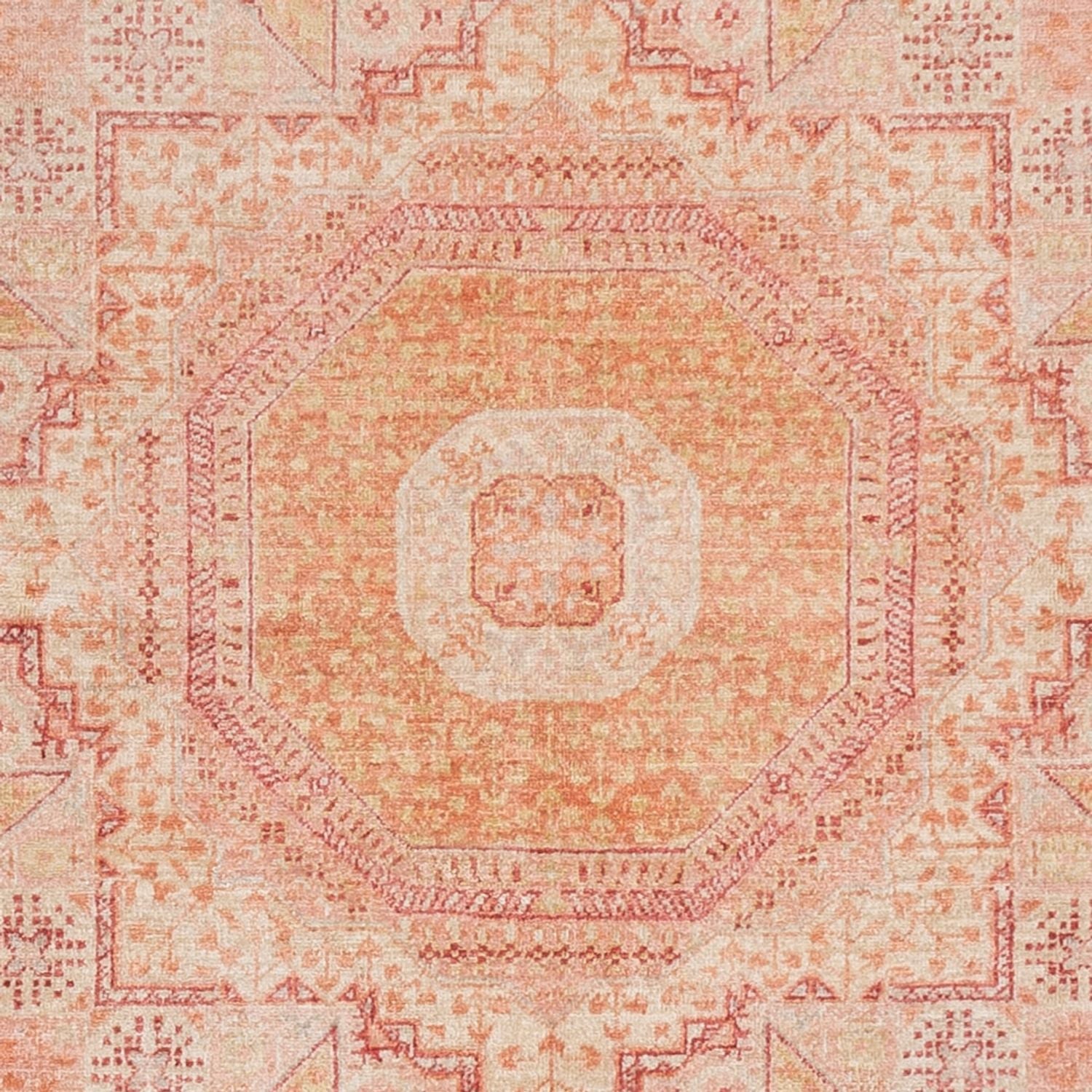 Tapis Ziegler - Ariana carré  - 207 x 198 cm - rouge clair