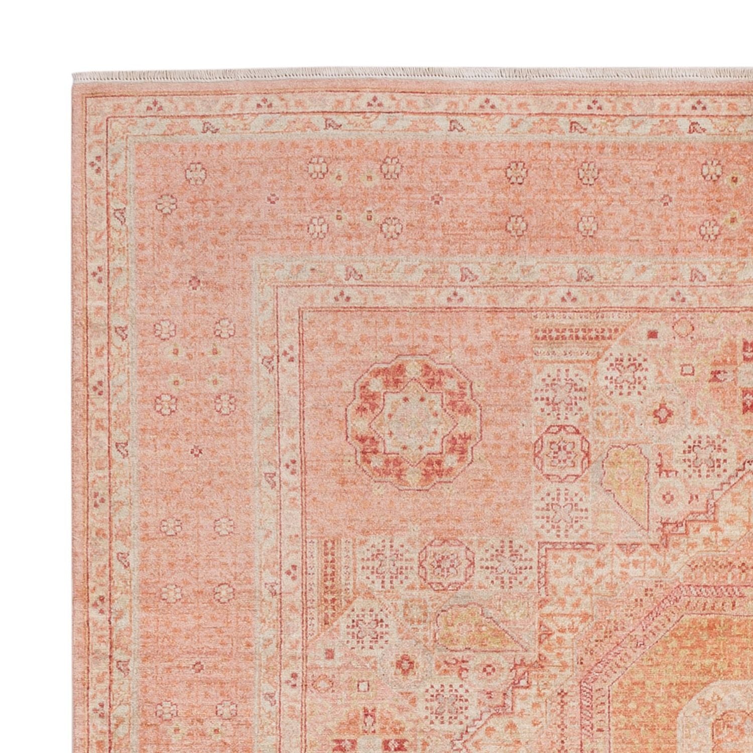 Tapis Ziegler - Ariana carré  - 207 x 198 cm - rouge clair