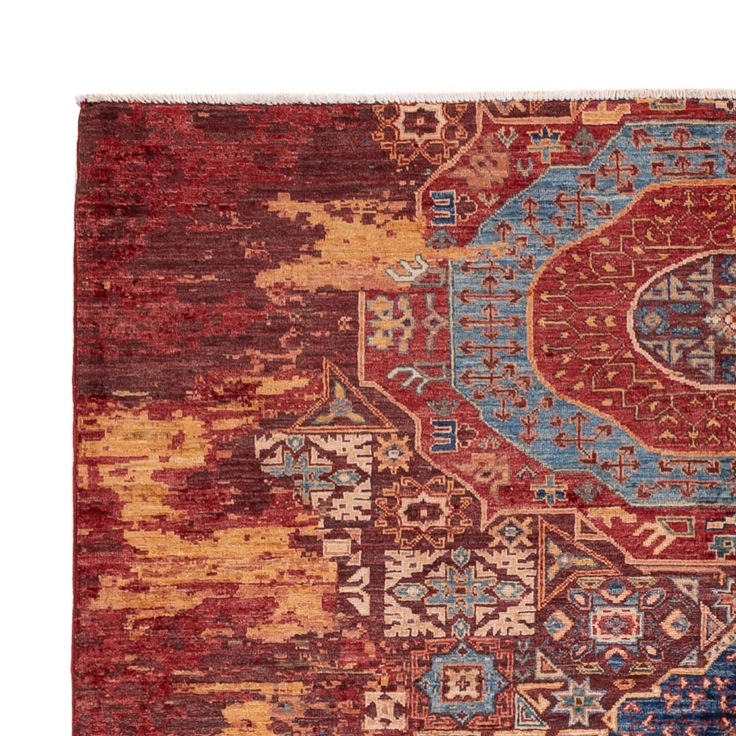 Tapis design - 195 x 156 cm - multicolore