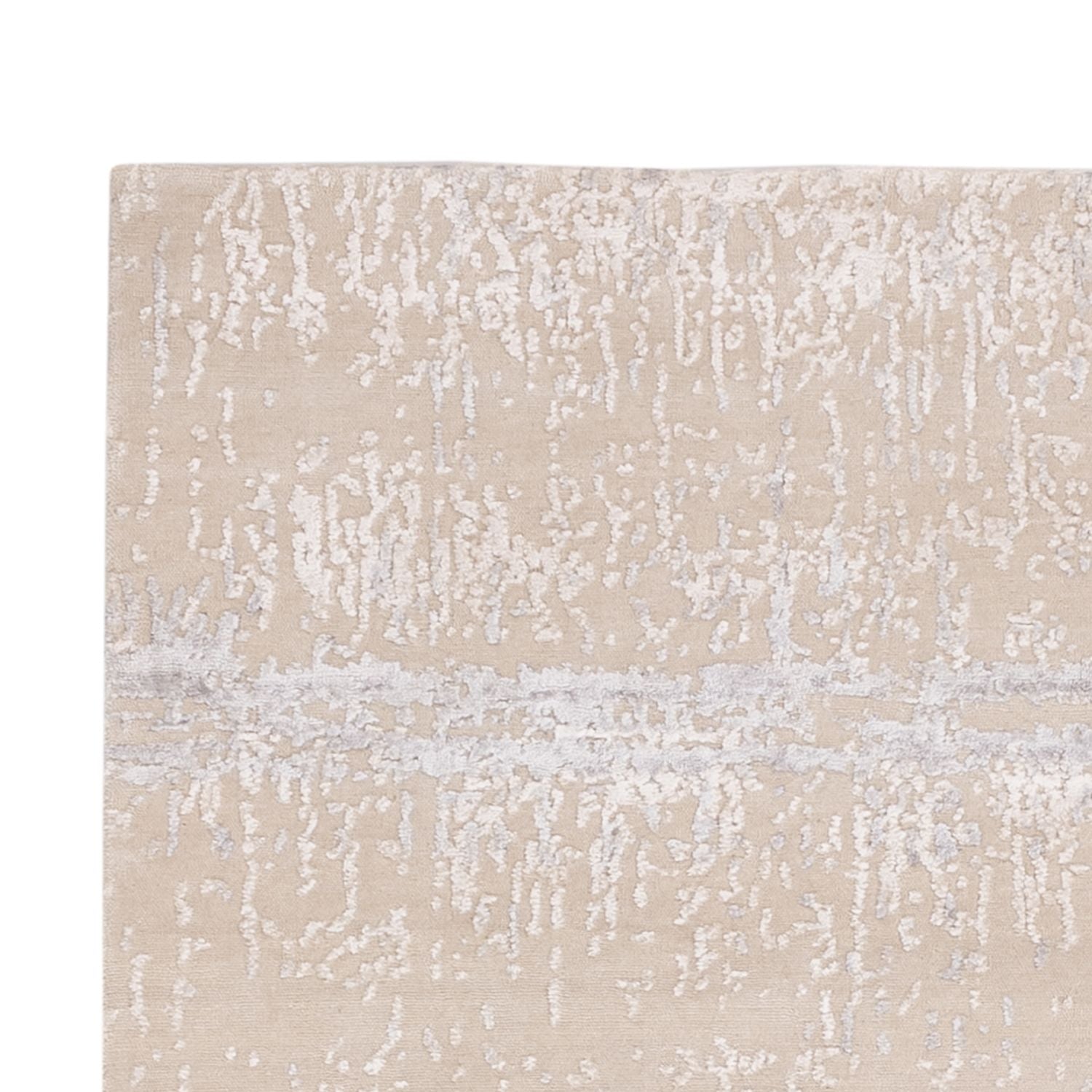 Tapis design - 208 x 151 cm - beige