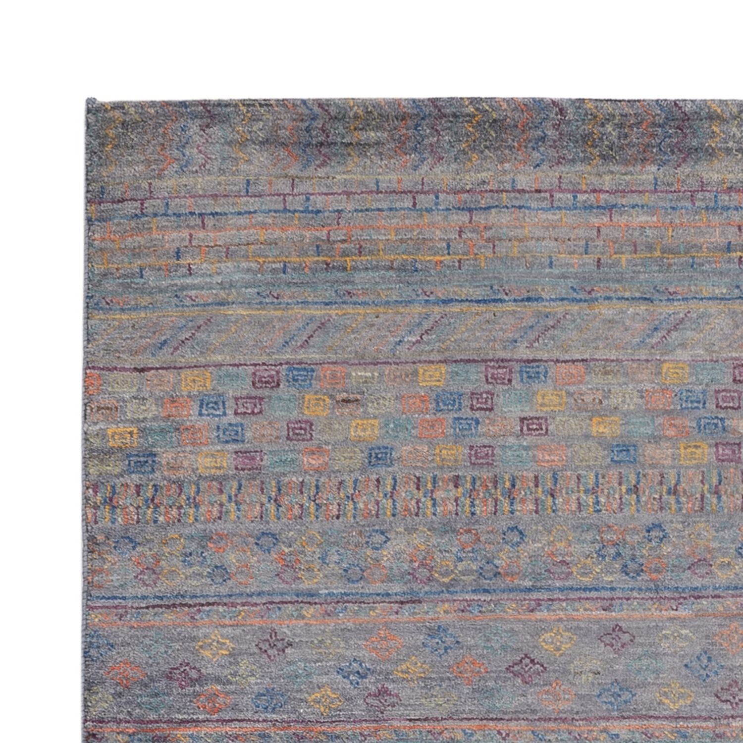 Tapis design - 205 x 152 cm - bleu foncé