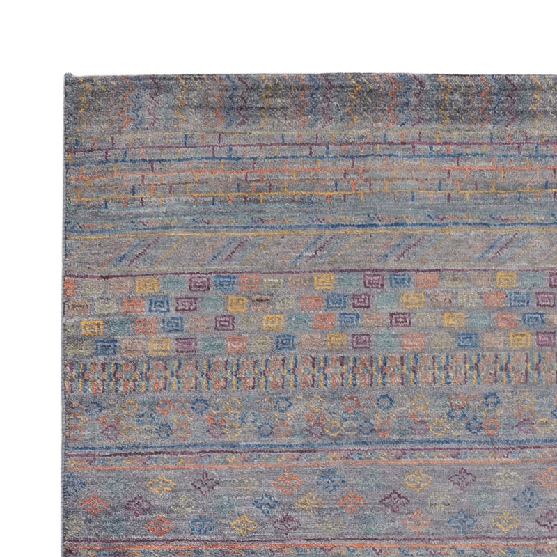 Tapis design - 205 x 152 cm - bleu foncé