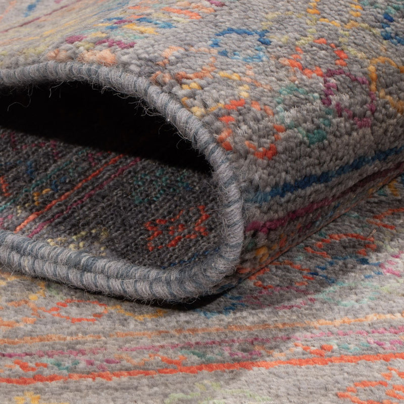 Tapis design - 205 x 152 cm - bleu foncé