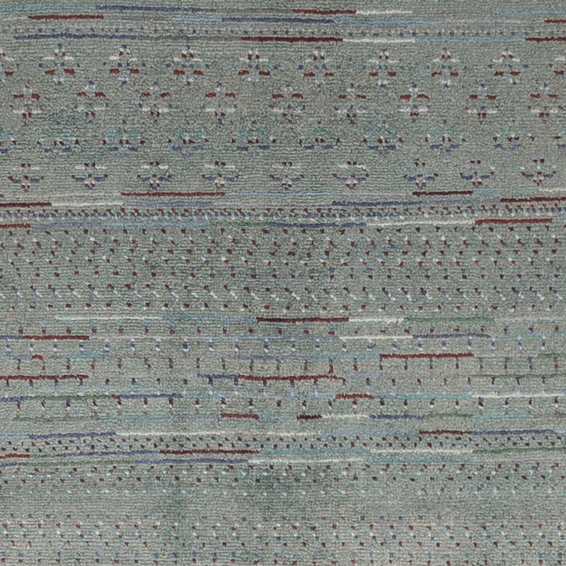 Tapis Gabbeh - Persan - 208 x 136 cm - vert foncé