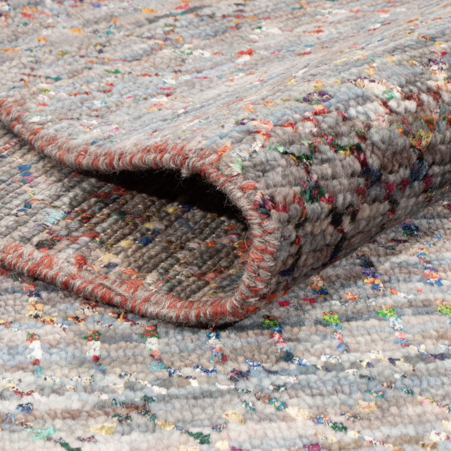Tapis design - 203 x 154 cm - multicolore