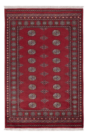 Tapis Pakistani - 213 x 139 cm - rouge