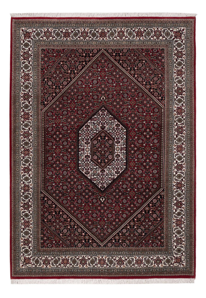 Tapis oriental - Bidjar - Indus - 202 x 138 cm - marron foncé