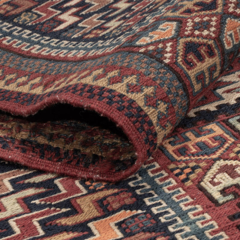 Tapis Kelim - Oriental - Soumak - 215 x 155 cm - beige foncé