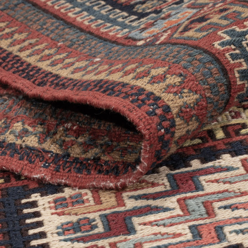 Tapis Kelim - Oriental - Soumak - 205 x 166 cm - beige foncé