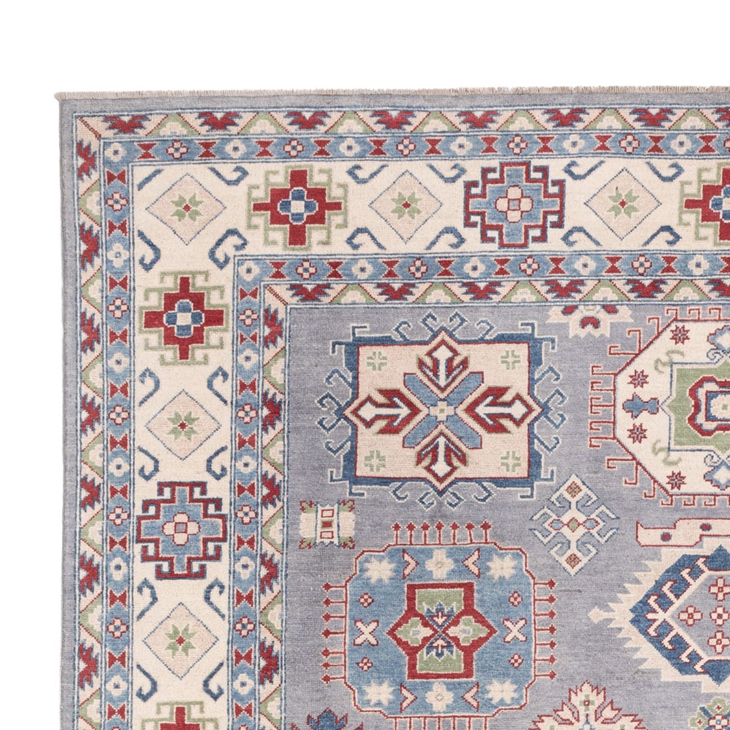 Tapis Ziegler - Kazak - 302 x 246 cm - bleu de mer