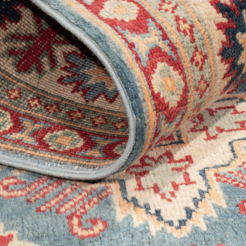 Tapis Ziegler - Kazak - 203 x 148 cm - bleu