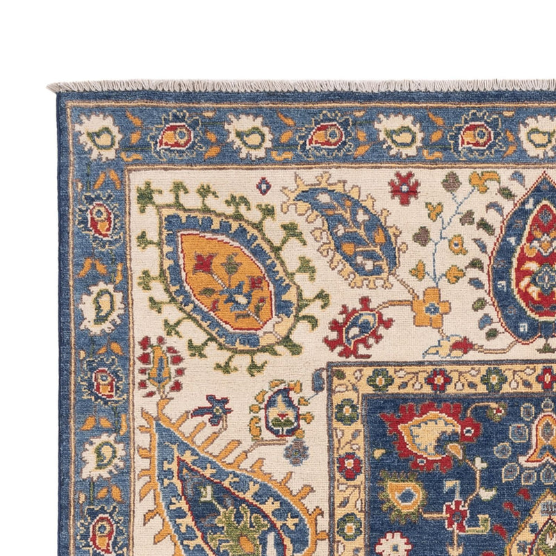 Tapis Ziegler - Kazak - 249 x 162 cm - bleu